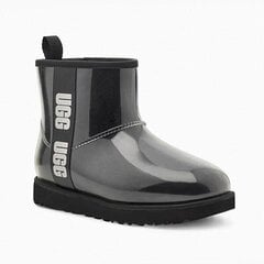 Sieviešu zābaki UGG W Classic Clear Mini, pelēki цена и информация | Женские сапоги | 220.lv