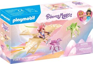 71363 PLAYMOBIL® Princess Magic Волшебная прогулка принцессы с жеребенком Пегасом цена и информация | Kонструкторы | 220.lv