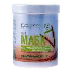Matu maska ​​Salerm Wheat Germ, 1000 ml cena un informācija | Matu uzlabošanai | 220.lv