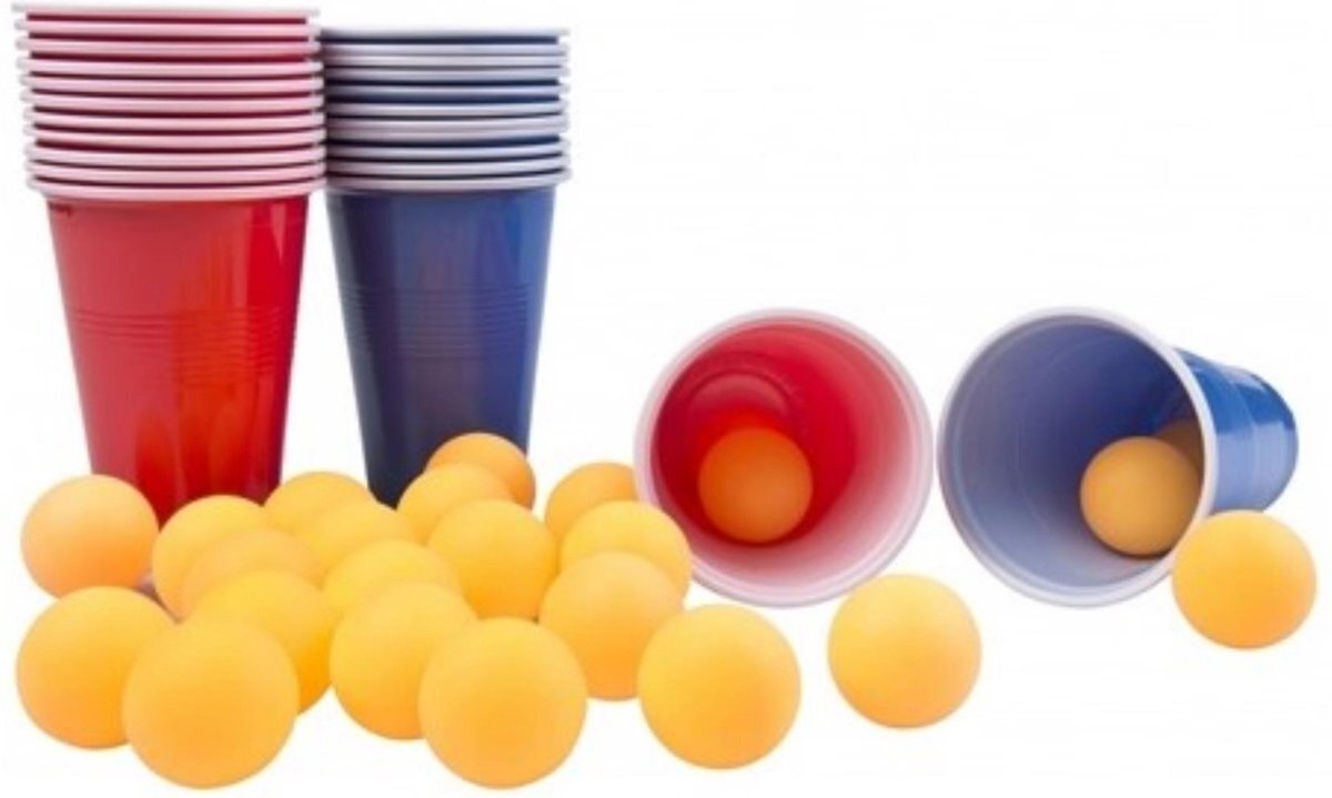 Galda spēļu komplekts Beer Pong cena un informācija | Ballītēm un svētkiem | 220.lv