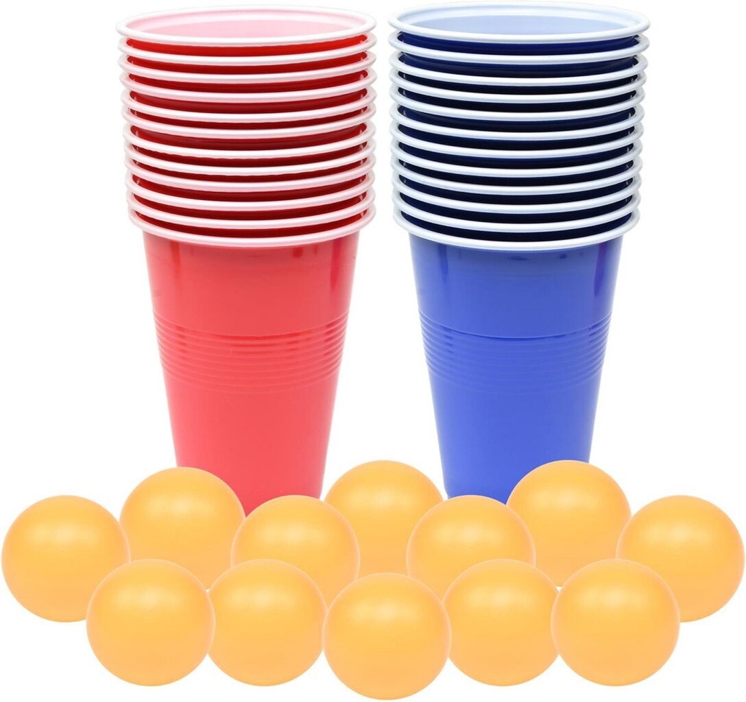 Galda spēļu komplekts Beer Pong cena un informācija | Ballītēm un svētkiem | 220.lv