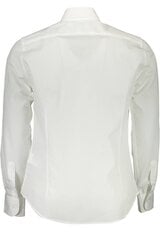 Vīriešu krekls La Martina XMC006-OX014, balts cena un informācija | Vīriešu krekli | 220.lv