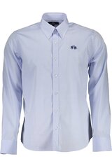 Vīriešu krekls La Martina XMC006-OX014, zils cena un informācija | Vīriešu krekli | 220.lv