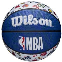 Баскетбольный мяч Wilson NBA WTB1301XBNBA цена и информация | Баскетбольные мячи | 220.lv