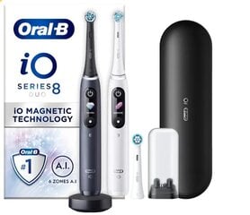 Oral-B iO Series 8 Duo Pack cena un informācija | Elektriskās zobu birstes | 220.lv
