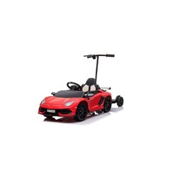 Vienvietīgs elektromobilis bērniem ar papildu platformu Lamborghini Aventador SX2018, sarkans cena un informācija | Bērnu elektroauto | 220.lv