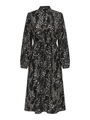 Женское платье JDY 15309597*01, черное/бежевое, 5715506245026 цена и информация | Платья | 220.lv