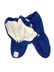 Детские утепленные перчатки Hofler 183642 02, тёмно-синие, 183642*02-XL цена и информация | Шапки, перчатки, шарфы для мальчиков | 220.lv