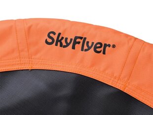 Gandro lizdo sūpynės SkyFlyer, 100 cm, oranžinės цена и информация | Детские качели | 220.lv