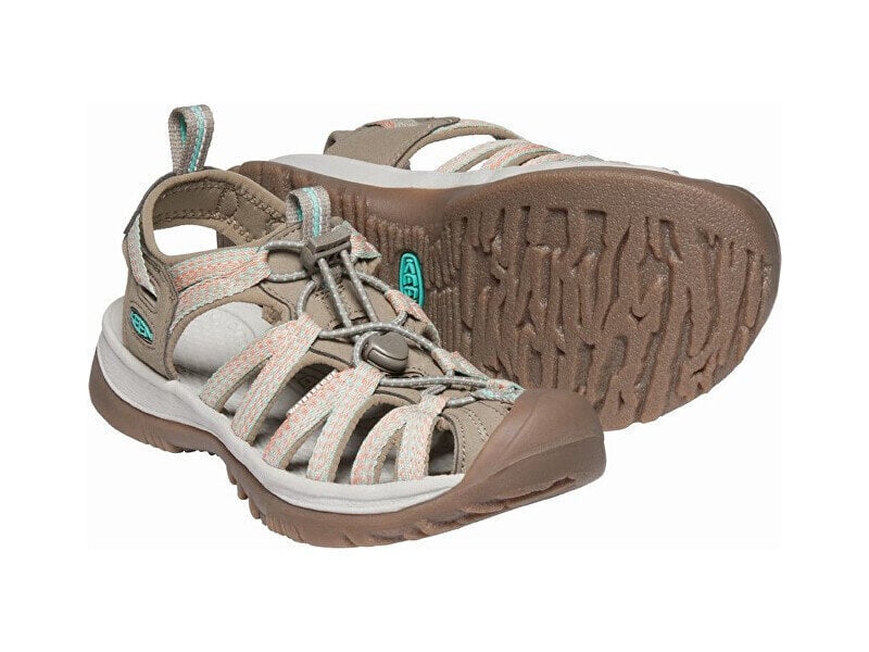 Sieviešu sandales WHISPER 1022810 taupe / coral cena un informācija | Sieviešu sandales | 220.lv
