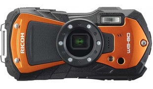 Ricoh WG-80, oranžs цена и информация | Цифровые фотоаппараты | 220.lv