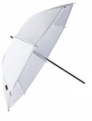 Falcon Eyes lietussargs UR-32T 80cm, balts/puscaurspīdīgs cena un informācija | Apgaismojums fotografēšanai | 220.lv