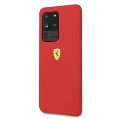 Ferrari Hardcase FESSIHCS69RE S20 Ultra G988 czerwony|red Silicone цена и информация | Чехлы для телефонов | 220.lv