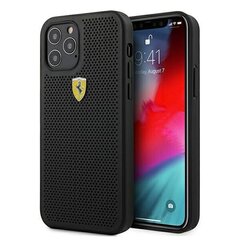 Telefona maciņš Ferrari FESPEHCP12LBK iPhone 12 Pro Max 6,7" cena un informācija | Telefonu vāciņi, maciņi | 220.lv