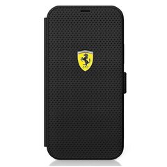 Telefona maciņš Ferrari FESPEFLBKP12LBK iPhone 12 Pro Max 6,7" cena un informācija | Telefonu vāciņi, maciņi | 220.lv