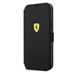 Telefona maciņš Ferrari FESPEFLBKP12LBK iPhone 12 Pro Max 6,7" cena un informācija | Telefonu vāciņi, maciņi | 220.lv