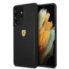 Telefona maciņš Ferrari FESPEHCS21LBK S21 Ultra G996 цена и информация | Чехлы для телефонов | 220.lv