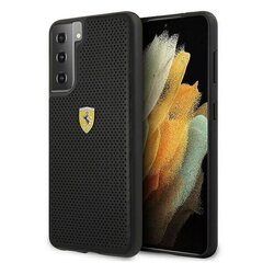 Telefona maciņš Ferrari FESPEHCS21MBK S21+ G996 цена и информация | Чехлы для телефонов | 220.lv