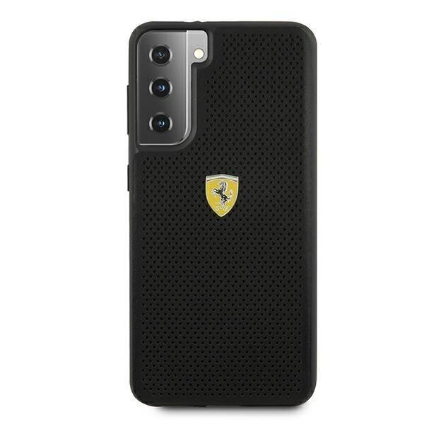 Telefona maciņš Ferrari FESPEHCS21MBK S21+ G996 цена и информация | Telefonu vāciņi, maciņi | 220.lv