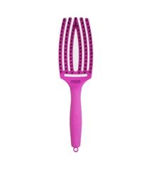 Щетка для волос Olivia Garden Fingerbrush Combo Medium Purple, 1 шт. цена и информация | Расчески, щетки для волос, ножницы | 220.lv