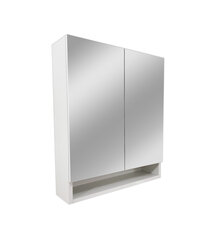 Подвесной шкафчик для ванной комнаты AL-BPSV-76, белый цена и информация | Шкафчики для ванной | 220.lv