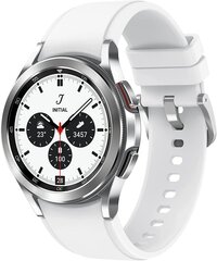 Samsung Galaxy Watch 4 Classic (BT,46mm) Silver цена и информация | Смарт-часы (smartwatch) | 220.lv