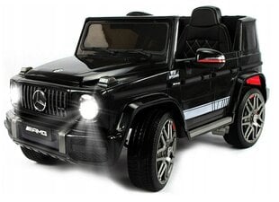 Детский электромобиль Mercedes Benz G63 AMG, черный цена и информация | Электромобили для детей | 220.lv