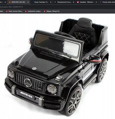 Elektromobilis Mercedes Benz G63 AMG, melns цена и информация | Электромобили для детей | 220.lv
