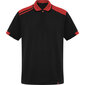 Polo krekls ar īsām piedurknēm vīriešiem Samurai, melns/sarkans цена и информация | Vīriešu T-krekli | 220.lv