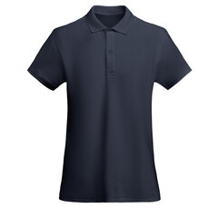 Рубашка поло женская облегающая с коротким рукавом PRINCE WOMAN, темно-синяя цена и информация | Женские футболки | 220.lv