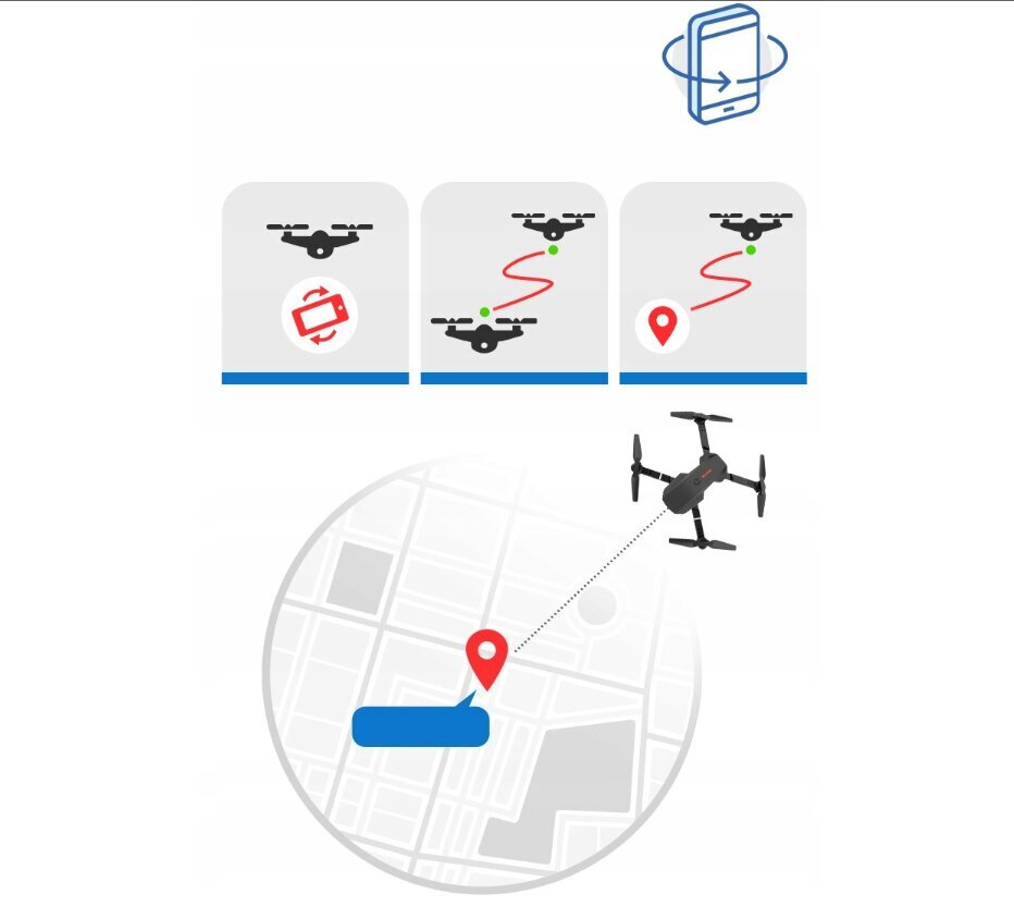 Drone E95 Pro цена и информация | Droni | 220.lv