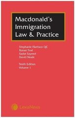 Macdonald's Immigration Law & Practice 10th edition cena un informācija | Ekonomikas grāmatas | 220.lv