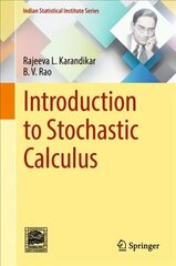 Introduction to Stochastic Calculus 1st ed. 2018 cena un informācija | Ekonomikas grāmatas | 220.lv