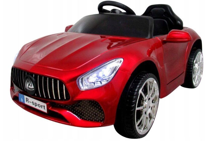 Vienvietīgs elektromobiļa kabriolets BMW B3 R-sport, sarkans un plīša spilvens Cat, 50 cm цена и информация | Bērnu elektroauto | 220.lv