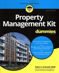 Property Management Kit For Dummies 4th edition cena un informācija | Ekonomikas grāmatas | 220.lv