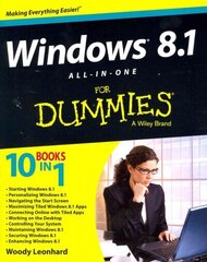 Windows 8.1 All-in-one For Dummies cena un informācija | Ekonomikas grāmatas | 220.lv