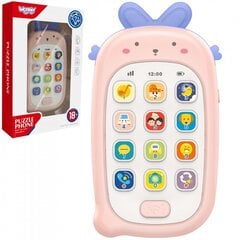  Мобильный телефон со звуками WOOPIE, желтый цена и информация | Игрушки для малышей | 220.lv