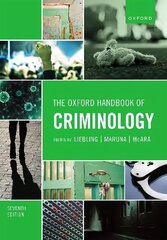 Oxford Handbook of Criminology 7th Revised edition cena un informācija | Sociālo zinātņu grāmatas | 220.lv