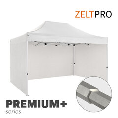 Tirdzniecības Telts Zeltpro Premium+, 3x4,5 m, Balta цена и информация | Палатки | 220.lv