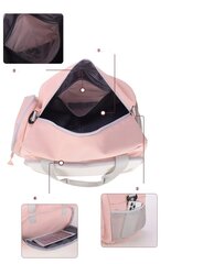 дорожный рюкзак розовый цена и информация | Женские сумки | 220.lv