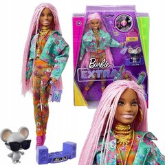 Lelle ar rozā matiem Barbie Extra цена и информация | Игрушки для девочек | 220.lv