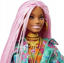 Lelle ar rozā matiem Barbie Extra цена и информация | Игрушки для девочек | 220.lv