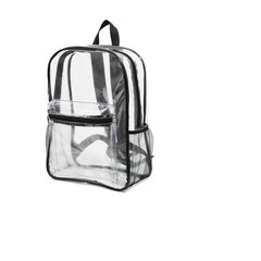 Mugursoma caurspīdīga Freetime, melna цена и информация | Школьные рюкзаки, спортивные сумки | 220.lv