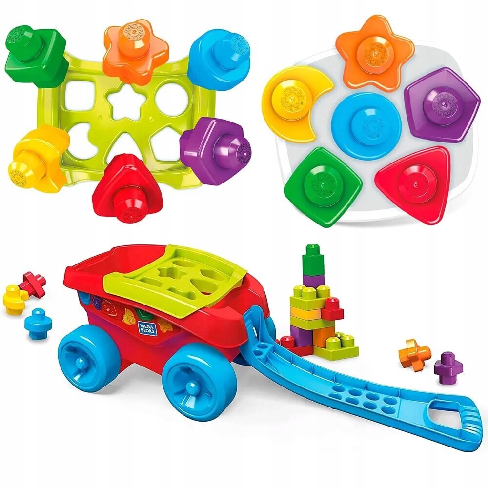 Mega Bloku komplekts Fisher-Price, 25d. цена и информация | Rotaļlietas zīdaiņiem | 220.lv
