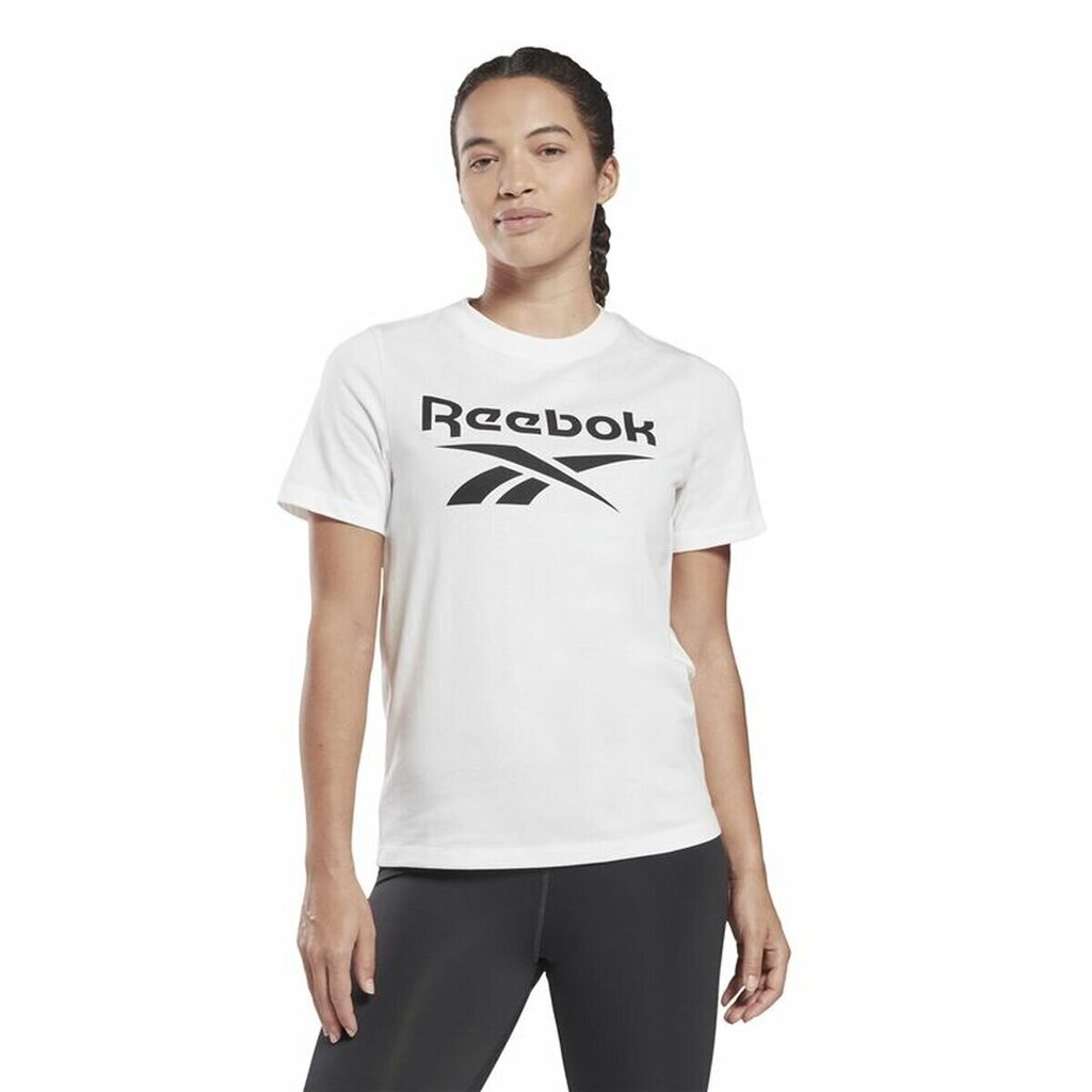 Sieviešu Krekls ar Īsām Piedurknēm Reebok Balts cena un informācija | T-krekli sievietēm | 220.lv