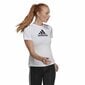 Sieviešu Krekls ar Īsām Piedurknēm Adidas Primeblue D2M Logo Sport Balts cena un informācija | T-krekli sievietēm | 220.lv