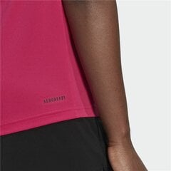 Sieviešu Krekls ar Īsām Piedurknēm Adidas Designed 2 Move Logo Fuksija cena un informācija | T-krekli sievietēm | 220.lv