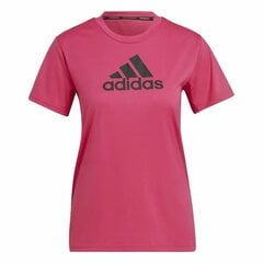 Sieviešu Krekls ar Īsām Piedurknēm Adidas Designed 2 Move Logo Fuksija cena un informācija | T-krekli sievietēm | 220.lv