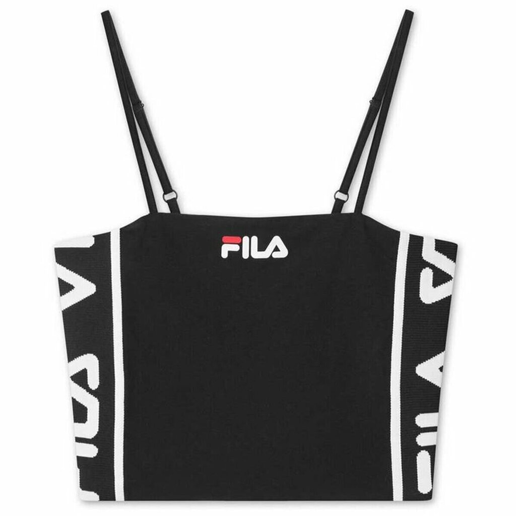 Sieviešu Sporta Tops Fila Essential Melns цена и информация | T-krekli sievietēm | 220.lv