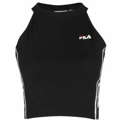 Sieviešu Sporta Tops Fila Cropped Melns цена и информация | Футболка женская | 220.lv